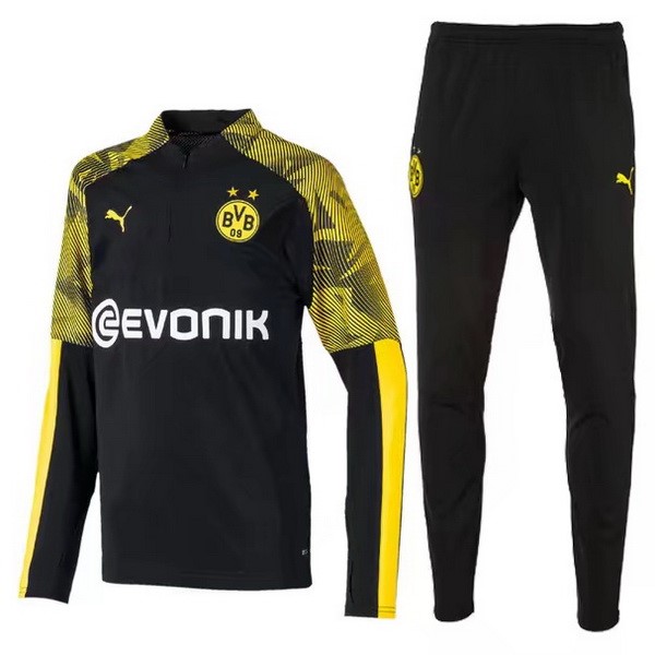 Survetement Foot Borussia Dortmund 2019 2020 Noir